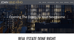 Desktop Screenshot of joanhingking.com